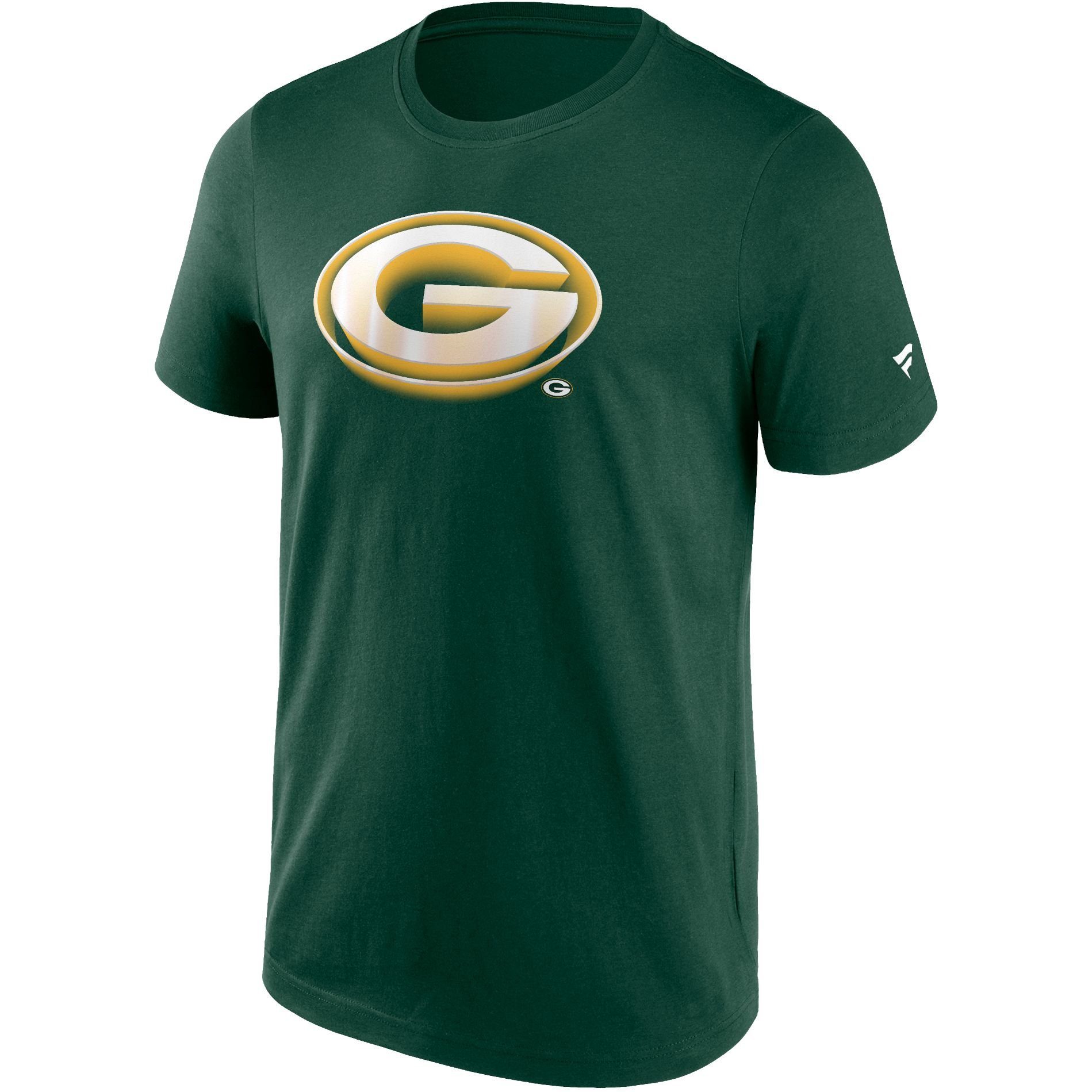 Fanatics Print-Shirt CHROME LOGO MLB NHL NFL Teams Green Bay Packers