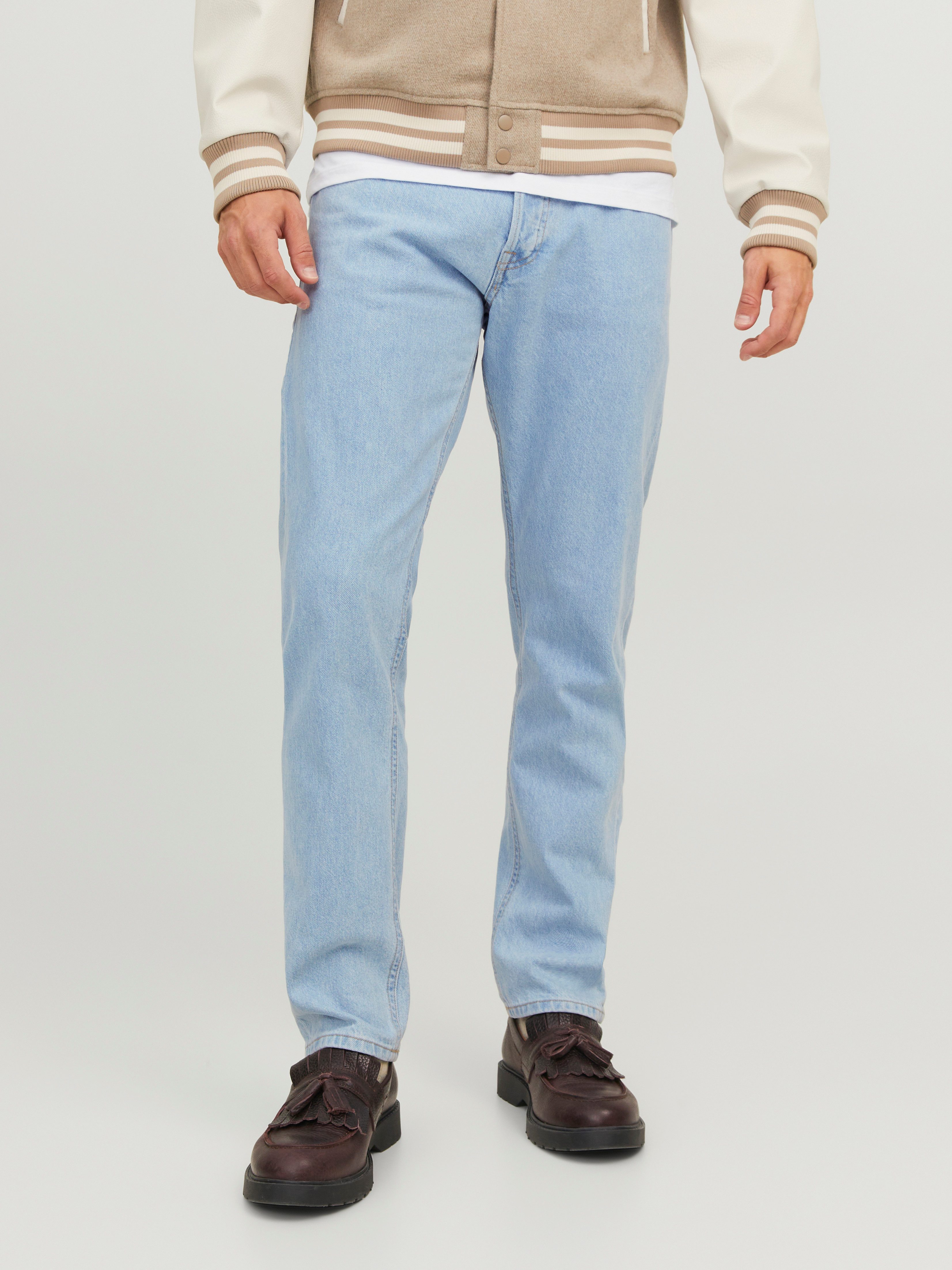 Jack & Jones Loose-fit-Jeans JJICHRIS JJORIGINAL SQ 738 NOOS mit Faded-Effekten