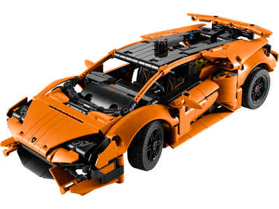 LEGO® Spielbausteine Technic 42196 Lamborghini Huracán Tecnica Orange, (Set, 806 St., Set)