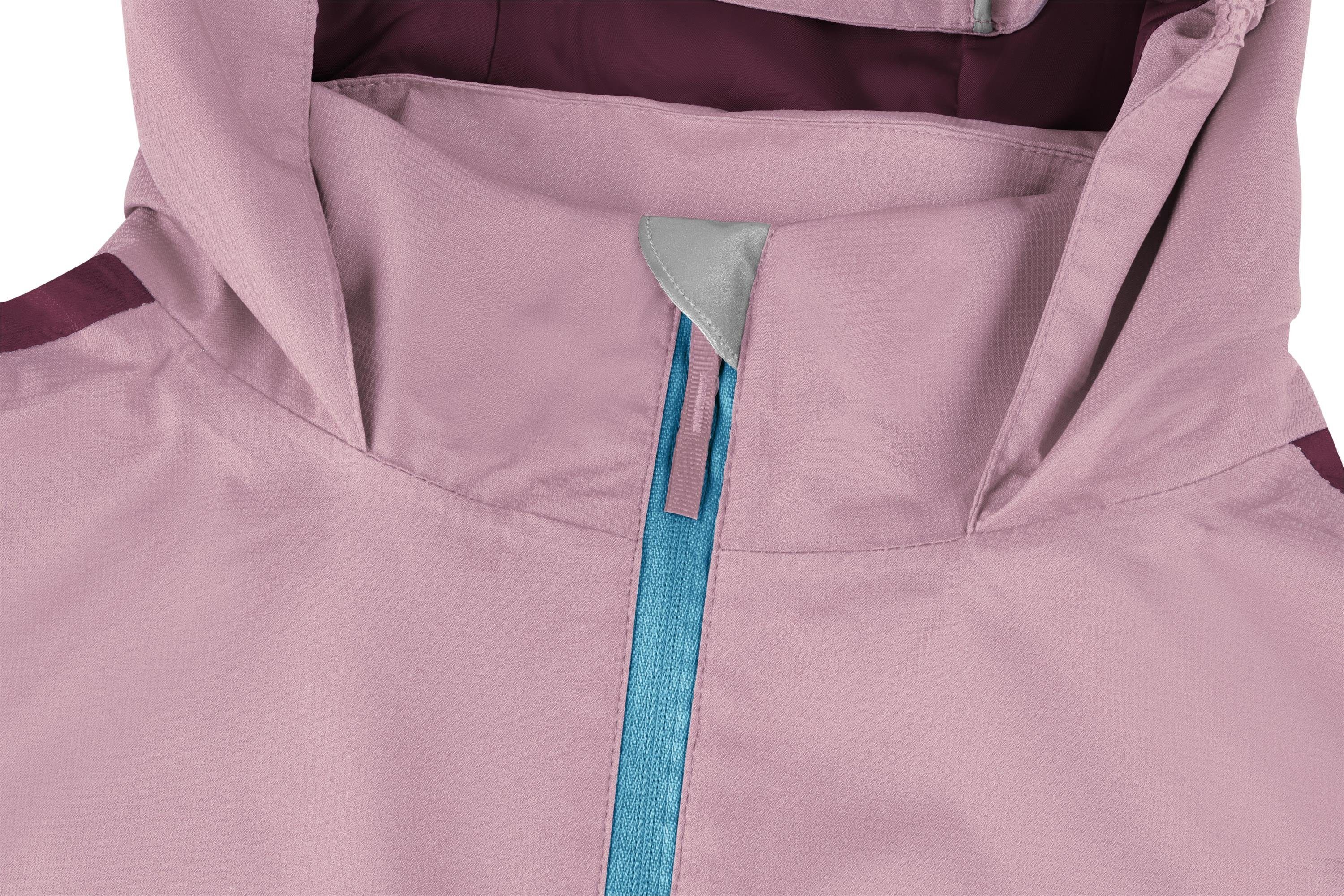 normani Regenjacke Kinder Regenjacke Puyallup Wasserdichte Sommerjacke, ungefütterte Outdoorjacke mit Reflektoren – Bild 5 von 5