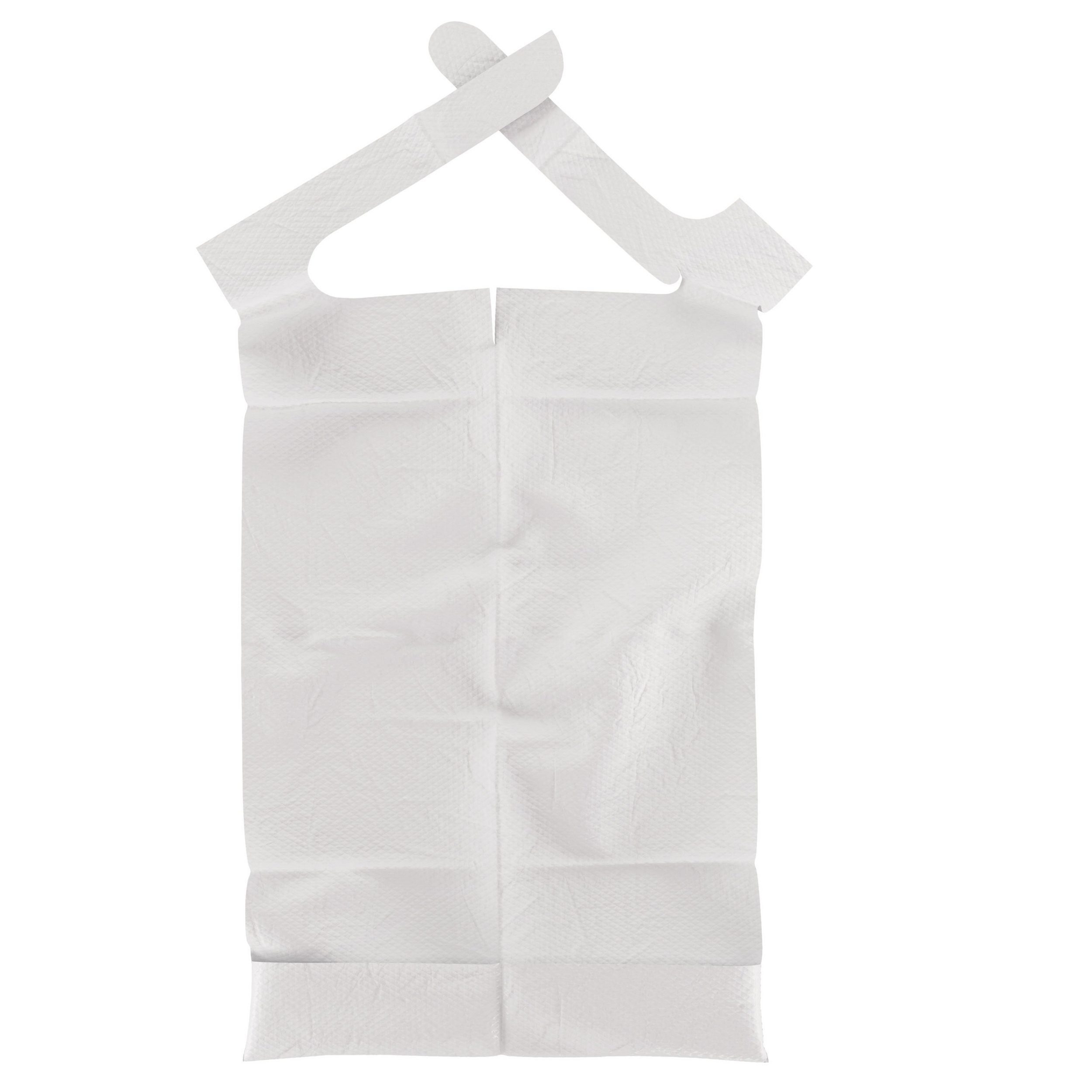 Sensalou Lätzchen Einweg Lätzchen mit Auffangtasche Kleidungsschutz, (Set, 100-St., 100er), Pflegeschutz, Mahlzeitenhilfe, Seniorenbedarf