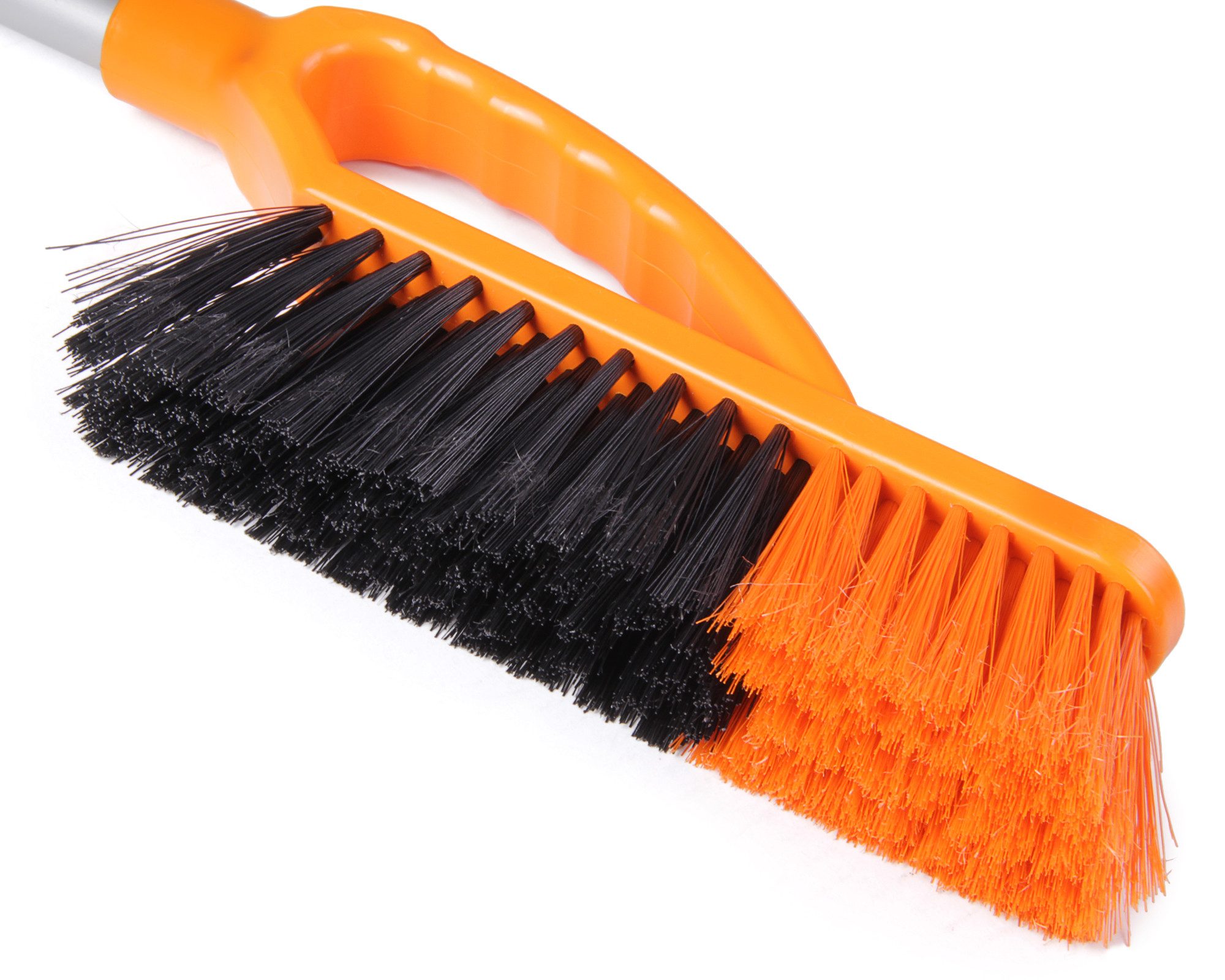 ONDIS24 Ice Scraper Telescopic Snow Brush with Soft Grip Aluminum Handle Car Extendable 77-107 cm