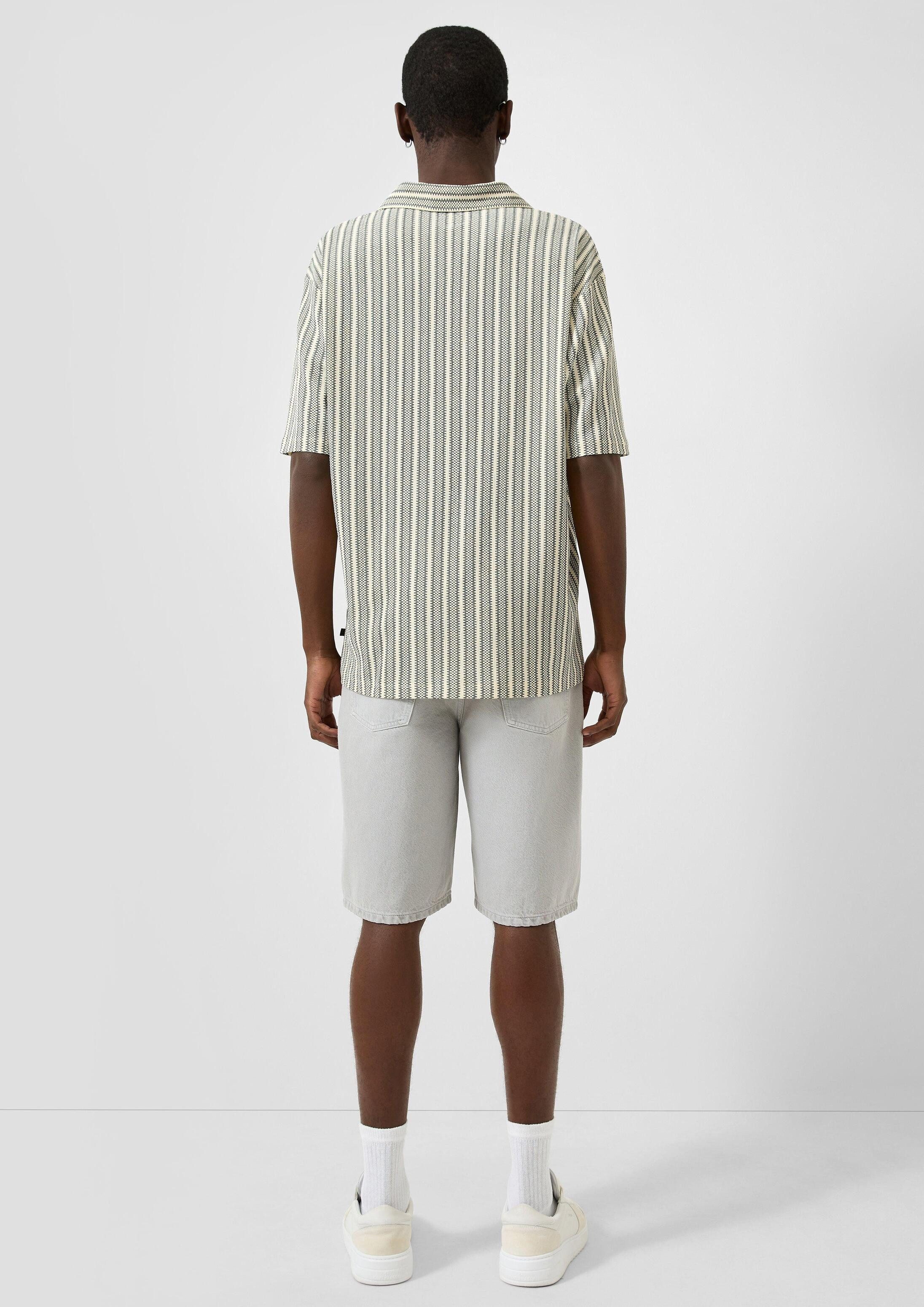 QS Kurzarmshirt Polo-Shirt Polo-Shirt