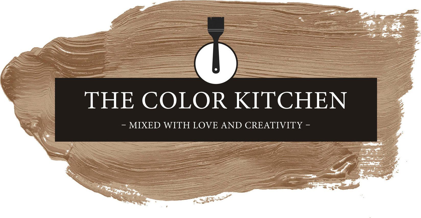 A.S. Création Wand- und Deckenfarbe Seidenmatt Innenfarbe THE COLOR KITCHEN, für Wohnzimmer Schlafzimmer Flur Küche, versch. Brauntöne