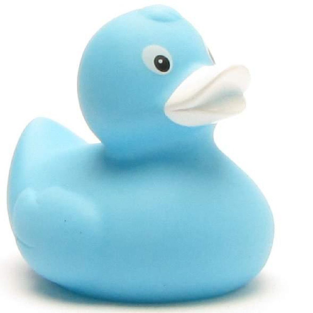 Duckshop Badespielzeug Badeente - Heike (hellblau) - Quietscheente