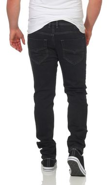 Diesel Röhrenjeans Diesel Herren Jeans Tepphar 084HQ anthrazit 5-Pocket Sytle, Regular Waist, mit Stretch Anteil