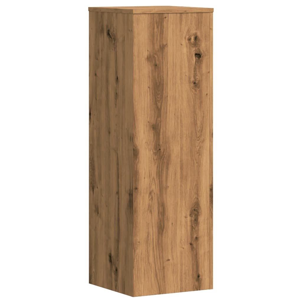 vidaXL Blumenständer Pflanzenständer Artisan-Eiche 33x33x100 cm günstig online kaufen