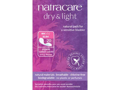 Natracare Slip-Einlage natracare Inkontinenzeinlagen 'Dry & Light Slim' 2