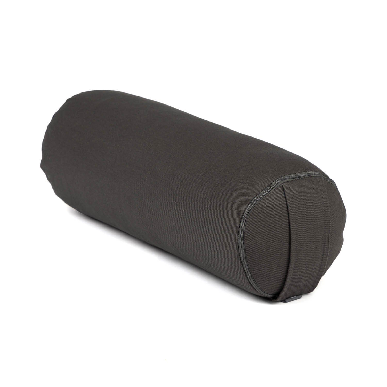 bodhi Yoga Bolster Yoga MINI BOLSTER ECO (Nackenrolle) Buchweizenschalen anthrazit