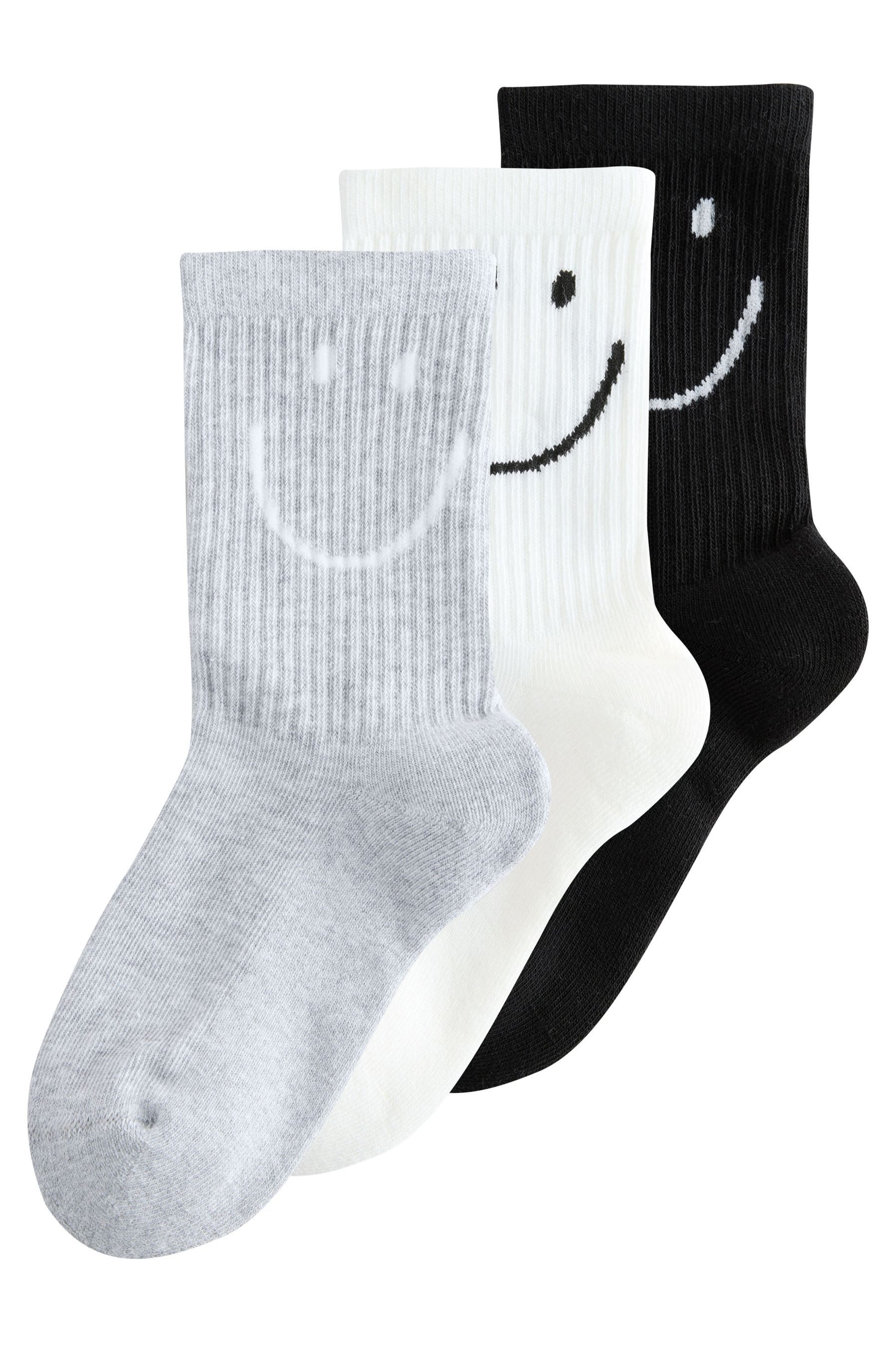 Next Kurzsocken Knöchelsocken mit gepolsterter Sohle, 3er-Pack (3-Paar)