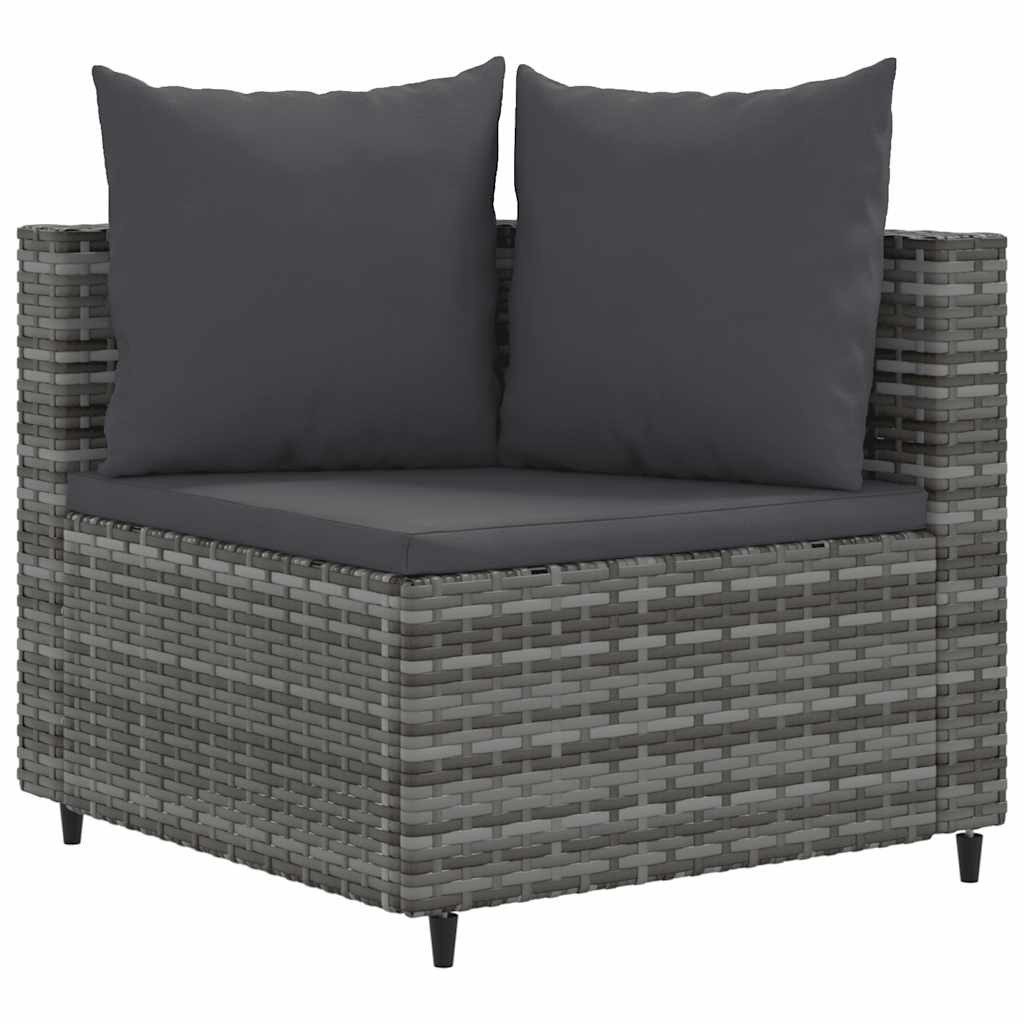 vidaXL Gartenlounge-Set 6-tlg. Garten-Sofagarnitur mit Kissen günstig online kaufen