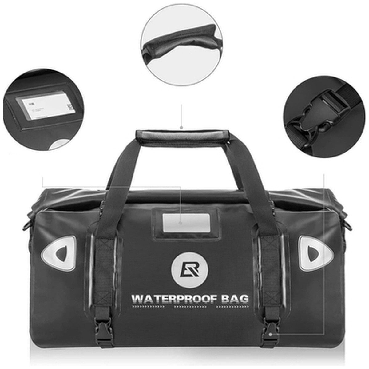 ROCKBROS Fahrradtasche Rockbros AS-005BK Motorradtasche wasserdicht
