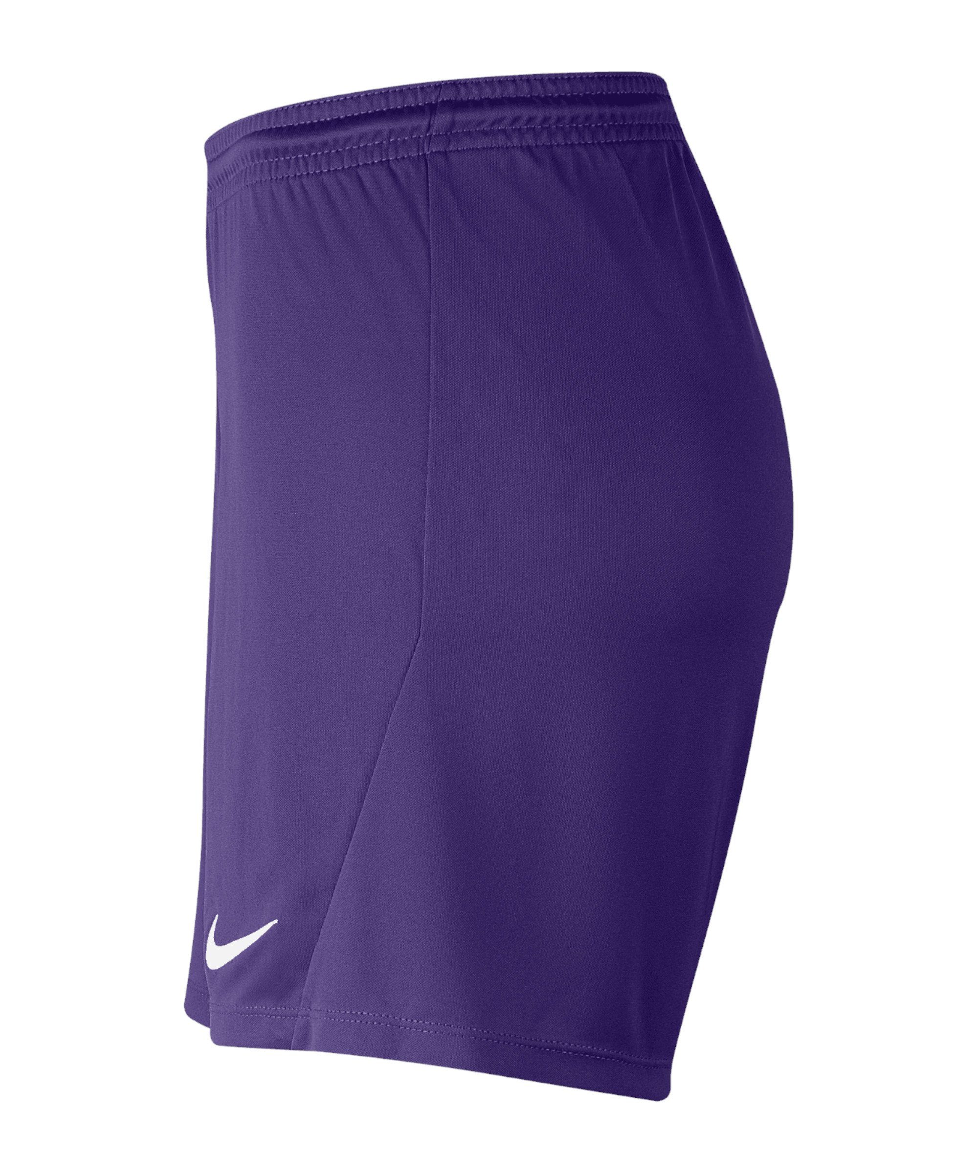 Nike Sporthose Nike Performance Park III Short Damen Weiß Shorts Park
