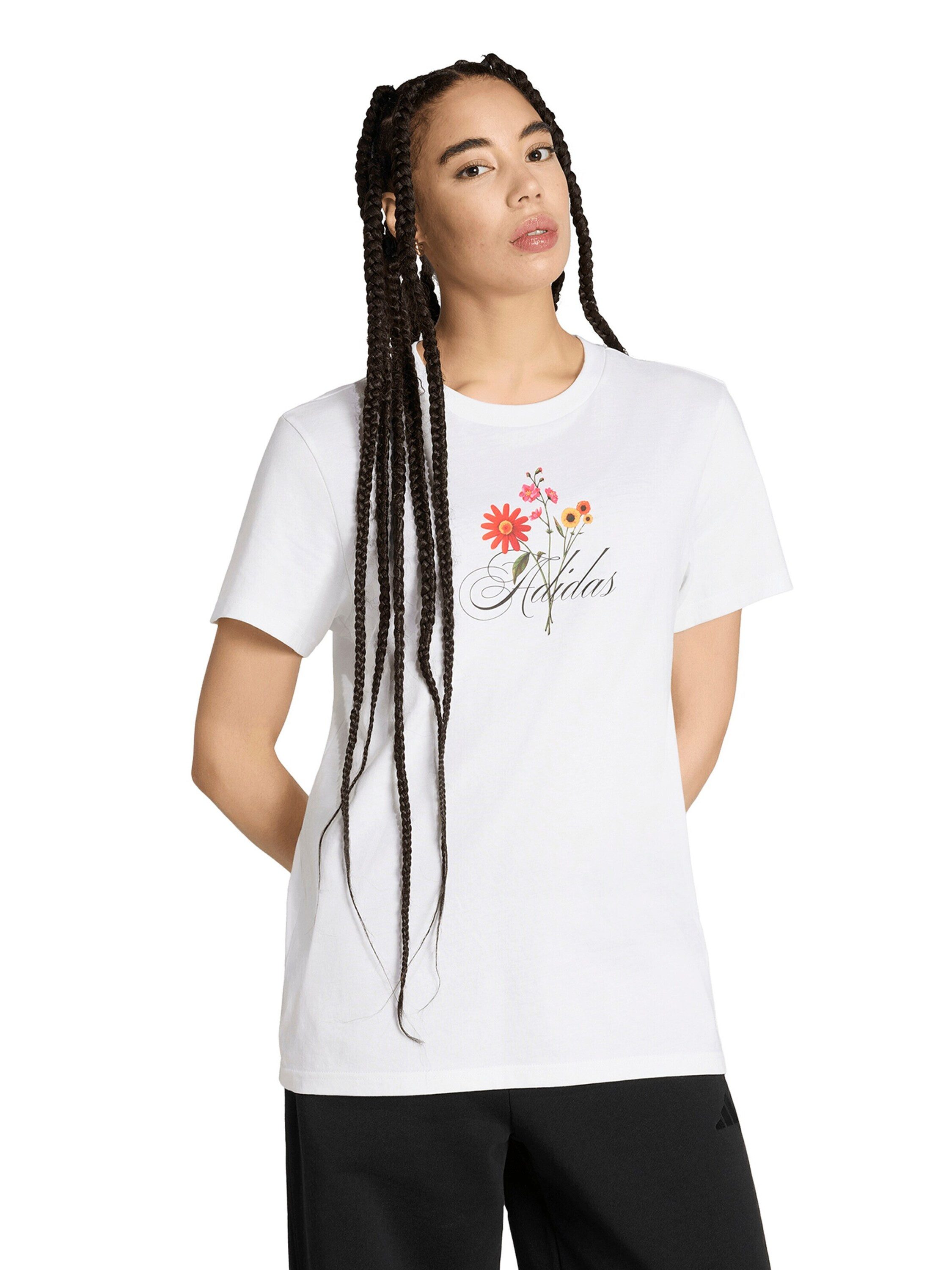 adidas Sportswear Funktionsshirt FLORAL (1-tlg) Plain/ohne Details