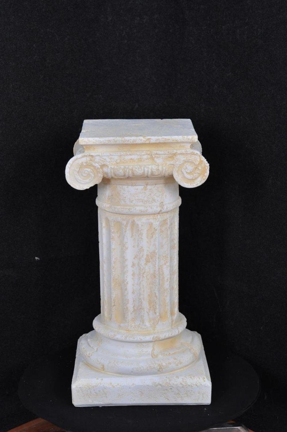 JVmoebel Skulptur, Säule Römische Säulen Marmor Skulptur Figur Dekoration Ständer 1632 | Skulpturen