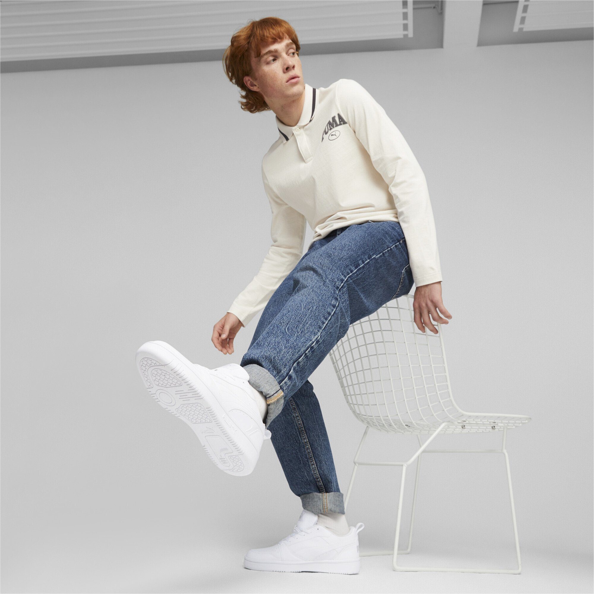 PUMA Rebound V6 Low Sneakers Erwachsene Sneaker