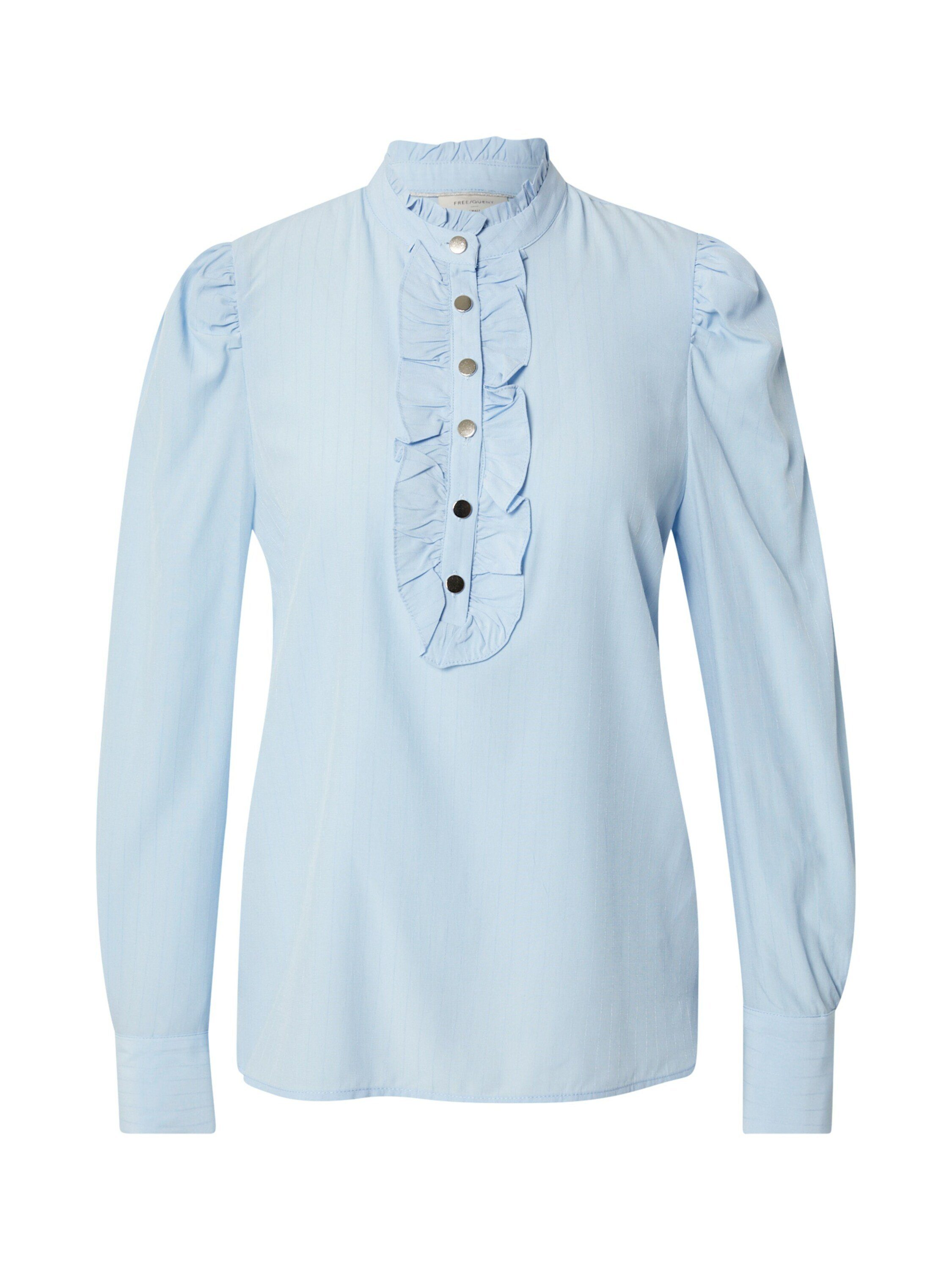 FREEQUENT Langarmbluse APRIL (1-tlg) Drapiert/gerafft