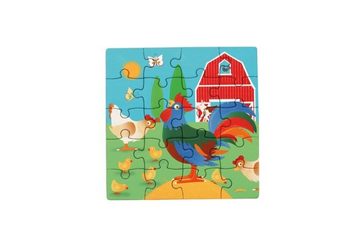 Carletto Puzzle Magnetpuzzle Bauernhof, Puzzleteile