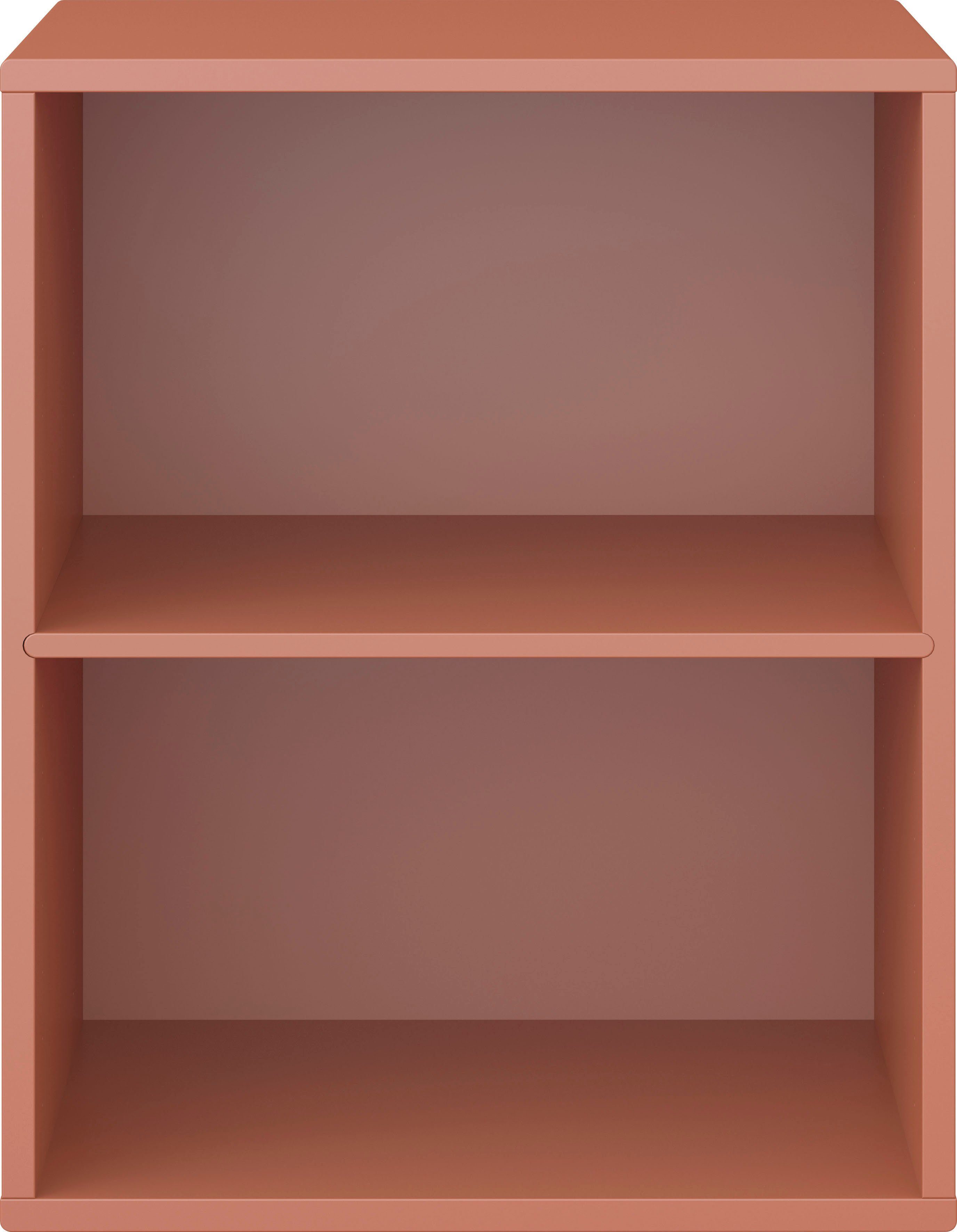 Hammel Furniture Regal Keep Terrakotta 003, 45,4cm, Wandmontage, Möbelserie festem Regalboden, Terrakotta Breite | by flexible mit Modul Hammel