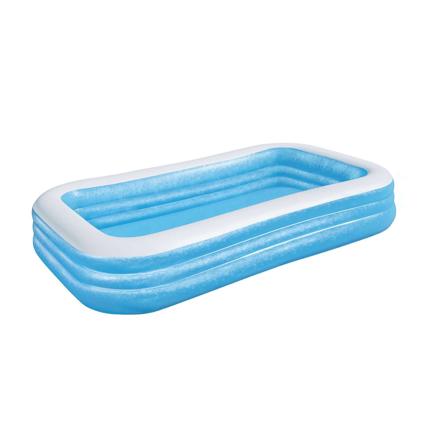 Bestway Family Pool, (Packung, 1-tlg., 305 x 183 x 56 cm, Inkl. Reparaturflicken), Ab 6 Jahren, eckig
