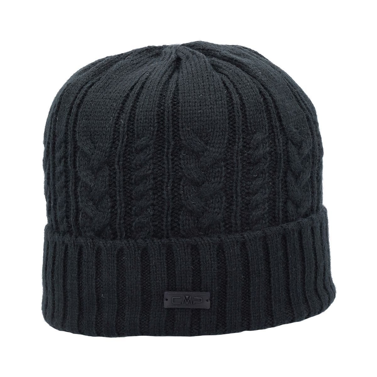 CMP Beanie Woman Knitted Hat Klassische Beanie mit geflochtener Verarbeitung und Fleece-Futter für