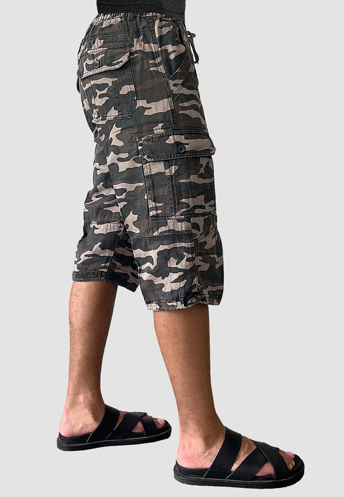 YSROMA Cargoshorts Cargo Kurze Freizeit Tarnoptik günstig online kaufen