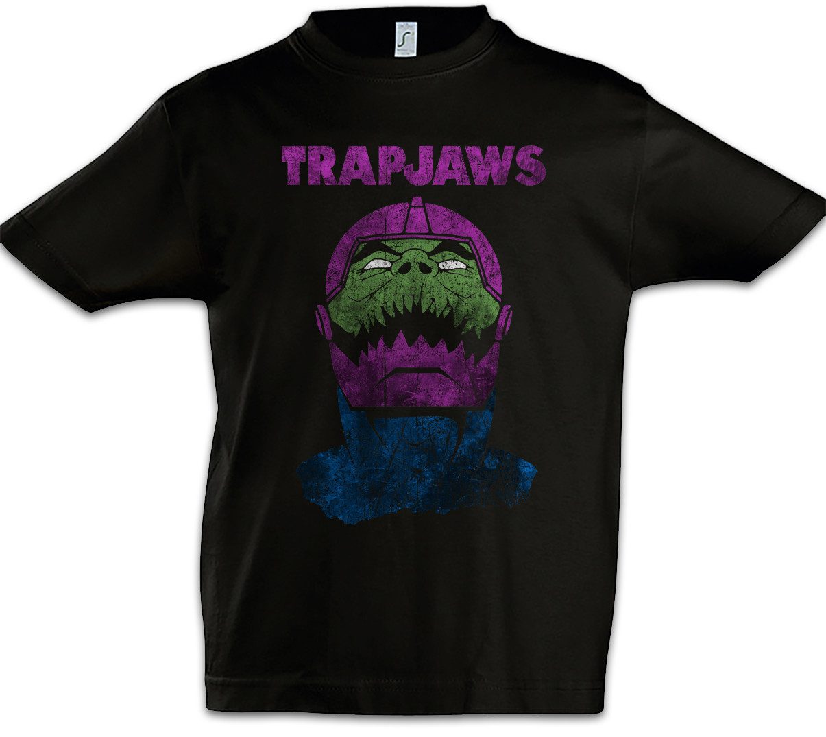 Print-Shirt Trap Jaws Kinder T-Shirt Jaw Masters Anime of the He Battle Cat