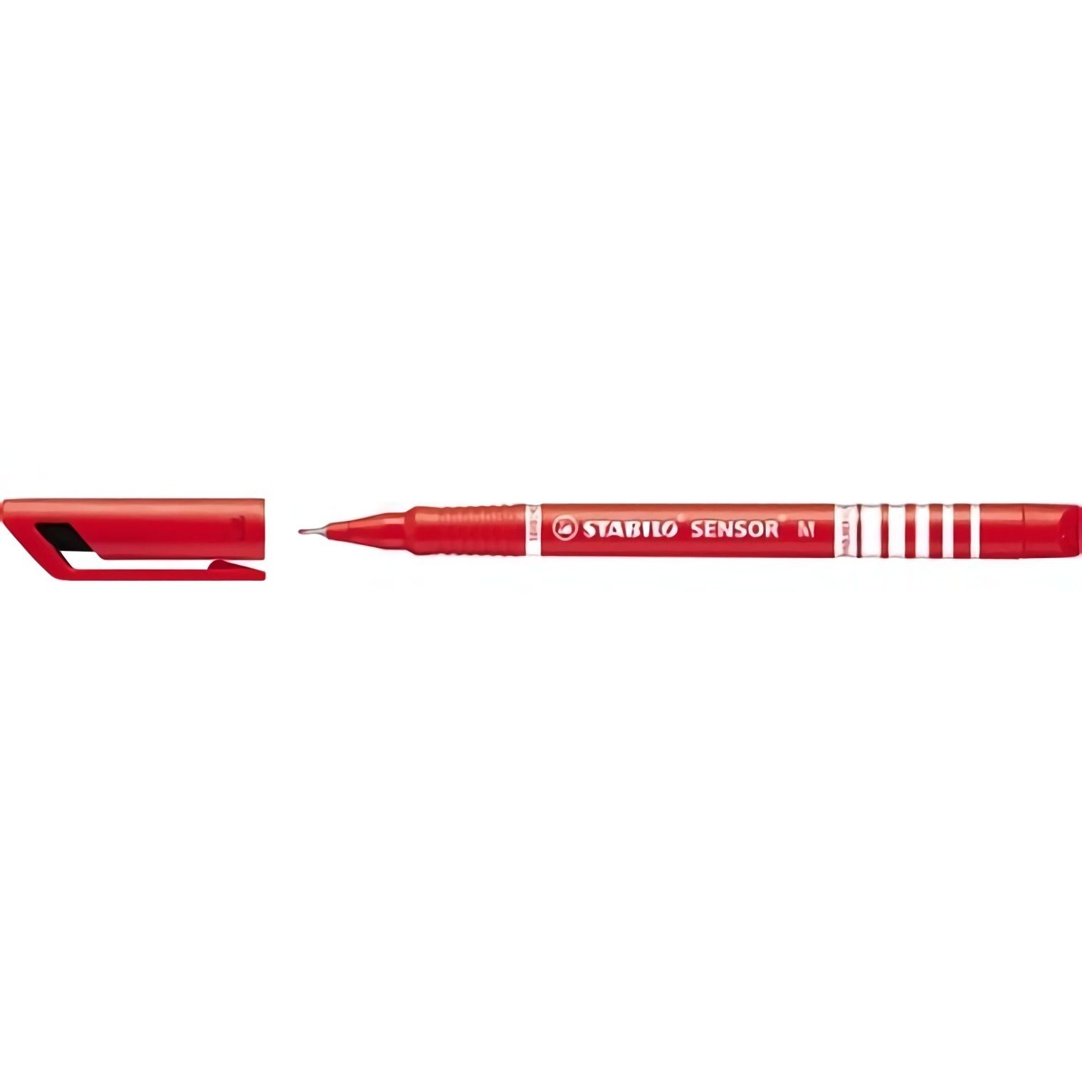 STABILO Fineliner STABILO 187/40 STABILO® Fineliner SENSOR® medium 0,7mm rot Exklus