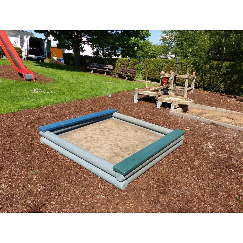 Hahn Kunststoffe Klettergerüst Sandkasten Dahna, Ideal für Krippe und Kindergarten