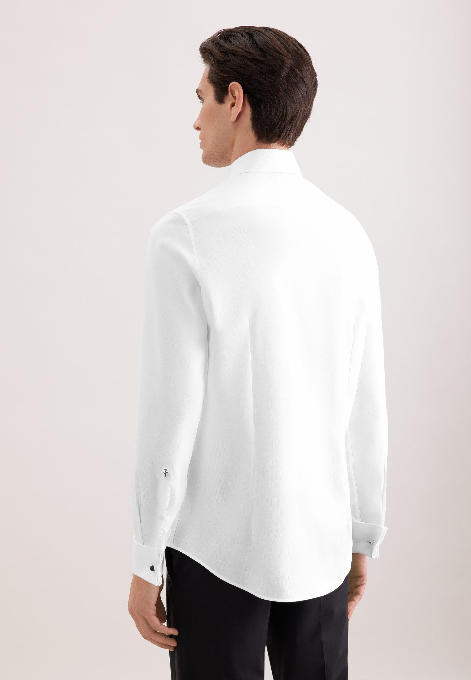 seidensticker Smokinghemd Schwarze Rose Gala Uni