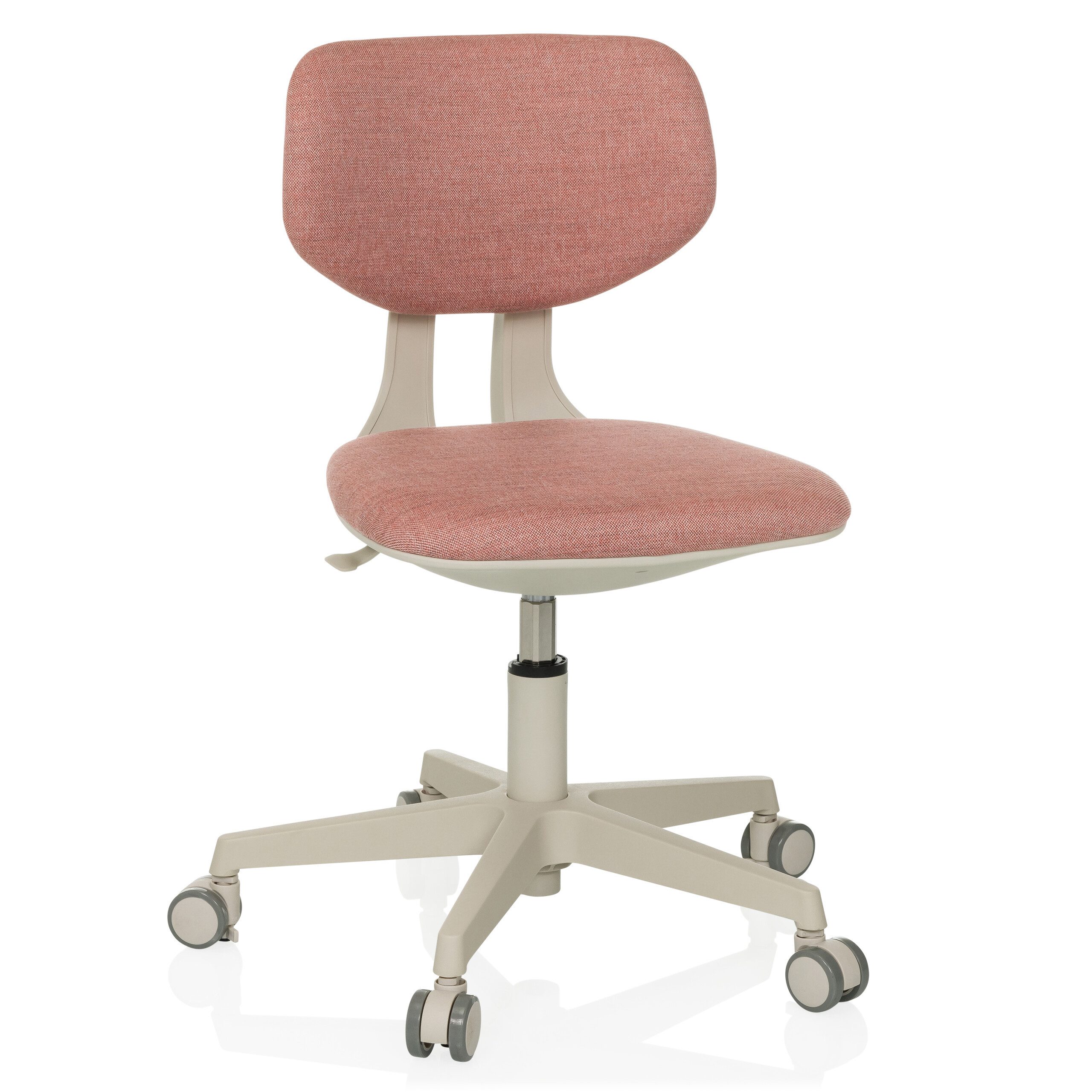 hjh OFFICE Drehstuhl Kinderdrehstuhl Kiddy Classic Stoff ohne Armlehnen (1 St), Kinder Bürostuhl mitwachsend, ergonomisch