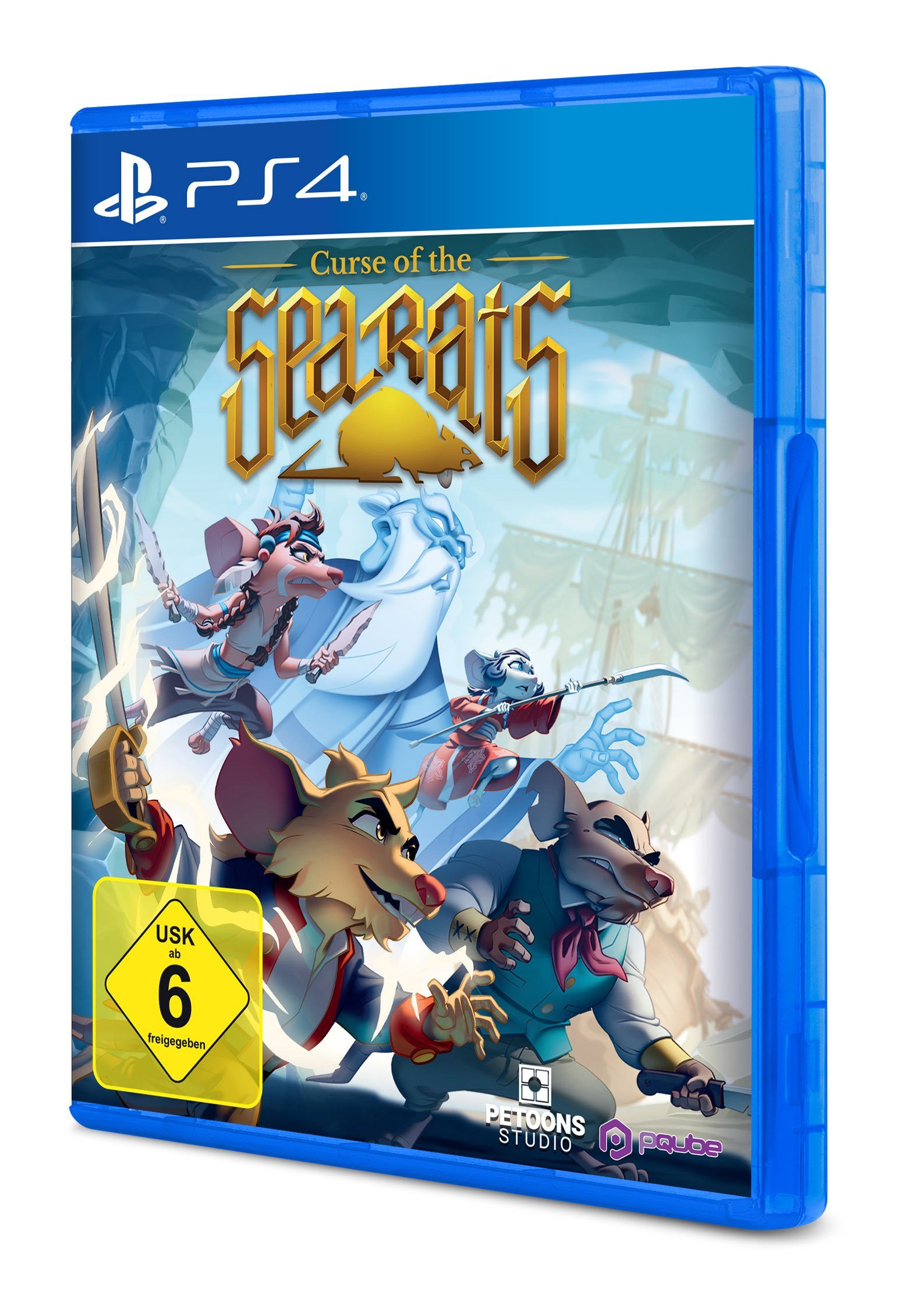 PQube Curse of Sea 4 PlayStation Rats the