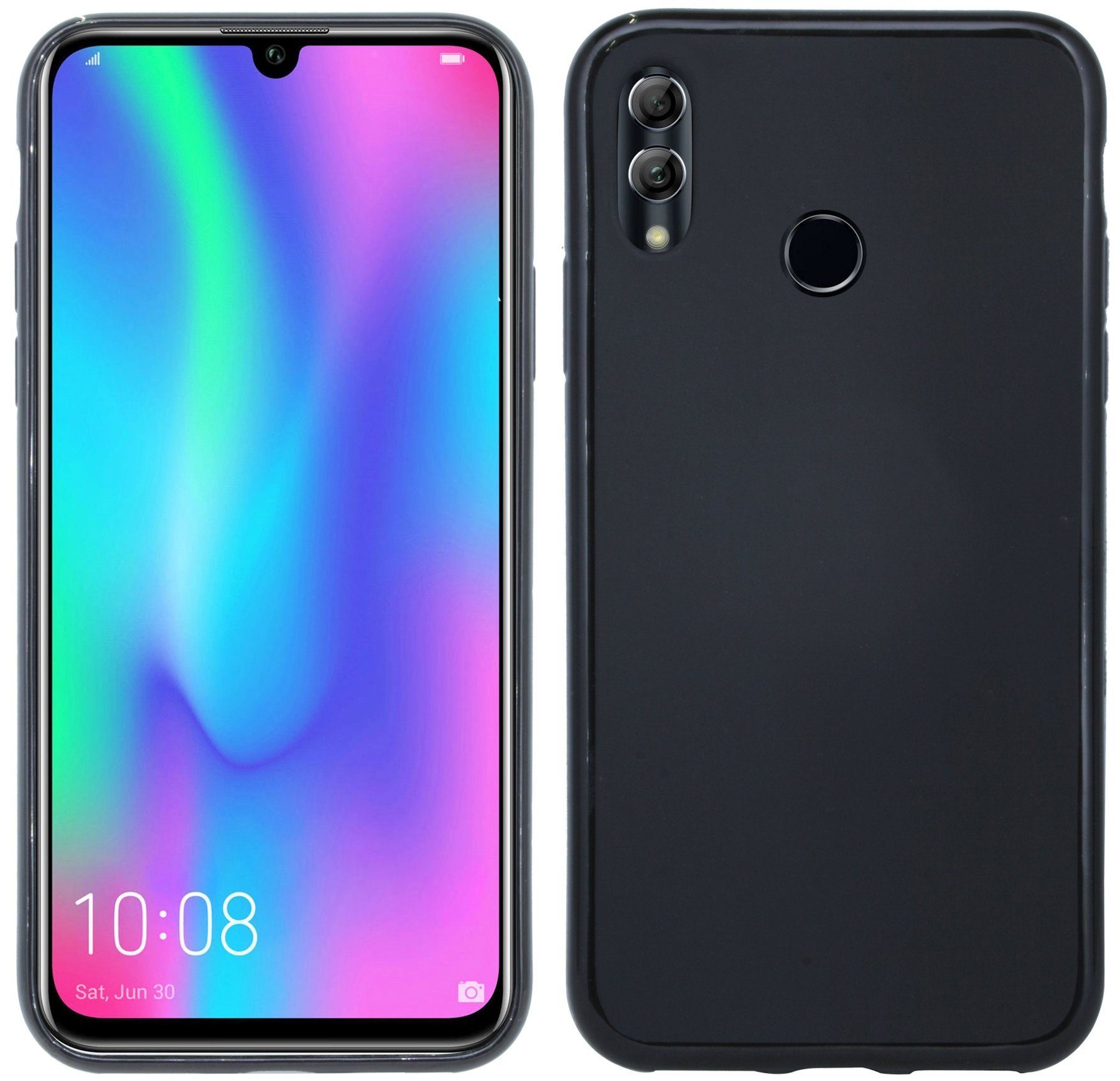 cofi1453 Handyhülle Silikon Hülle Basic für Honor 10 Lite, Case Cover Schutzhülle Bumper