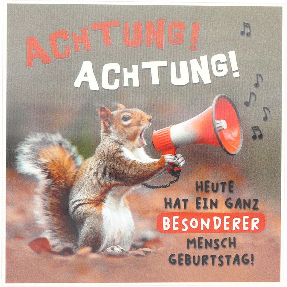 Depesche Klappkarte DEPESCHE 3D Klappkarte Motiv 11 Musik