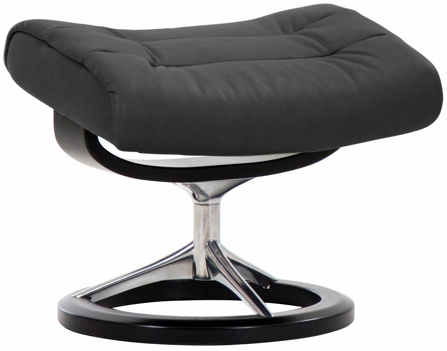 Relaxsessel Opal mit Größe Hocker, mit Base, Signature (Set, Stressless® mit Relaxsessel mit Schlaffunktion Hocker), M,