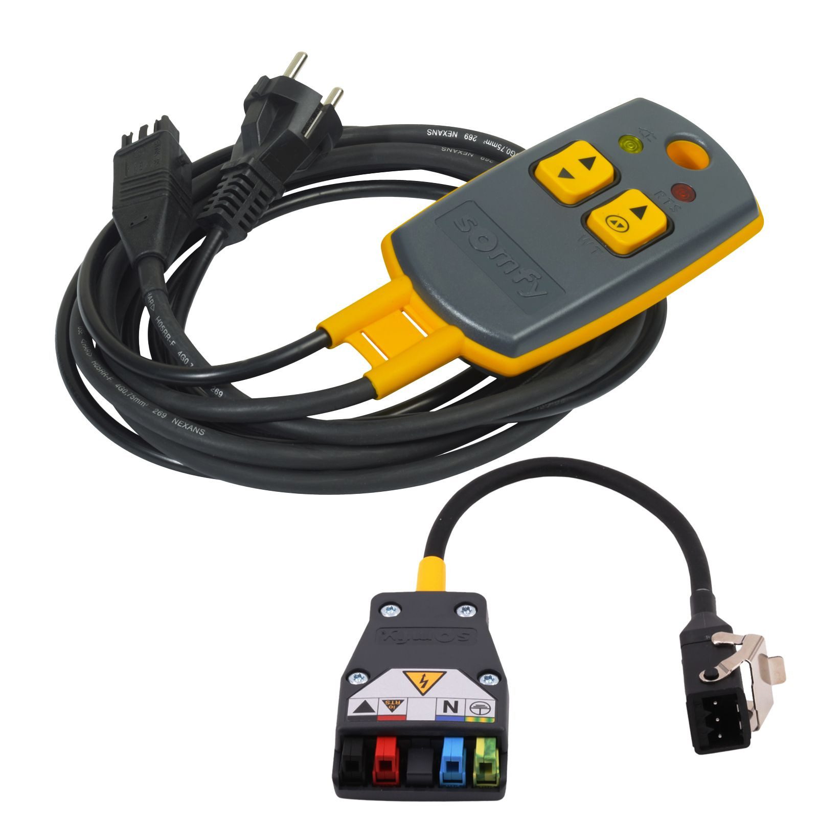 Somfy Einstellhilfskabel für Somfy Rolladenmotoren Installationskabel