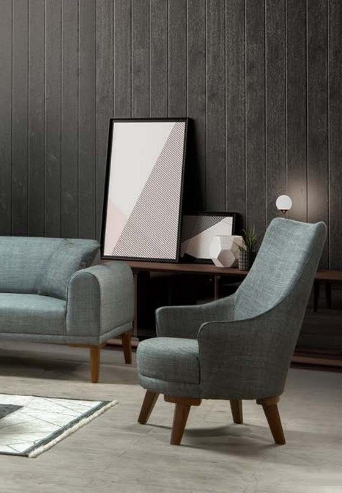 JVmoebel Sessel, Einsitzer Modern Design Sessel Wohnzimmer Relax Sitz Polster