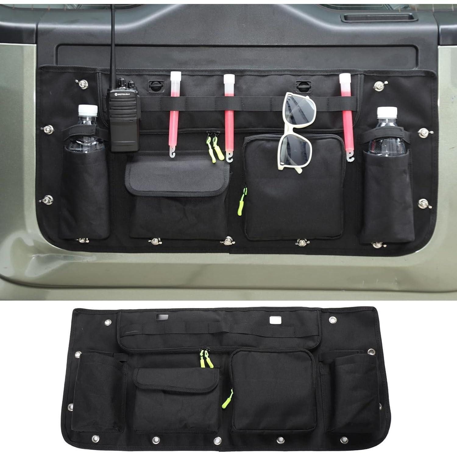 LuxusKollektion Aufbewahrungstasche Kofferraumtasche L&R Defender 90/110/130 Schwarz