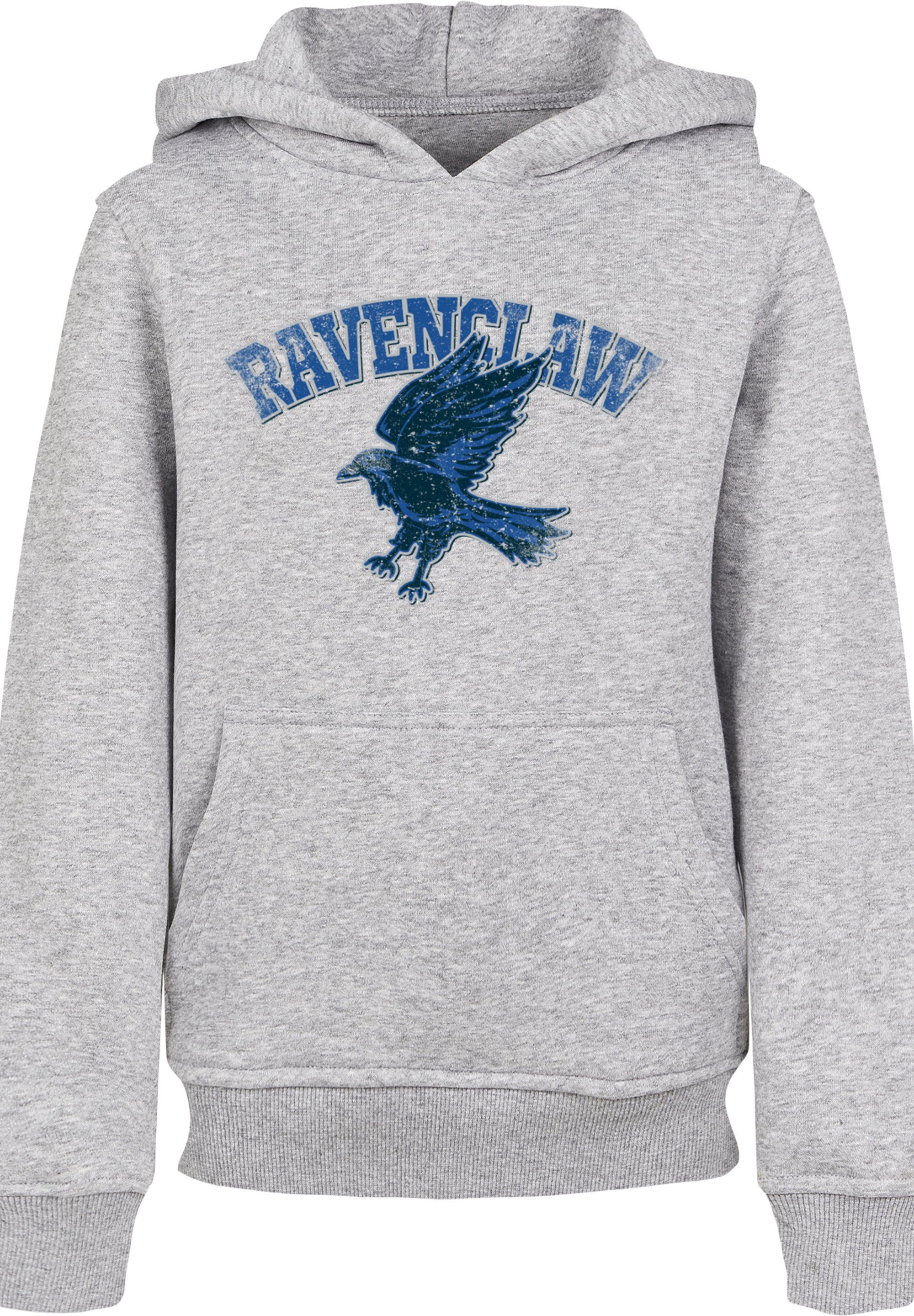 F4NT4STIC Kapuzenpullover Harry Ravenclaw heather Print Sport Emblem grey Potter