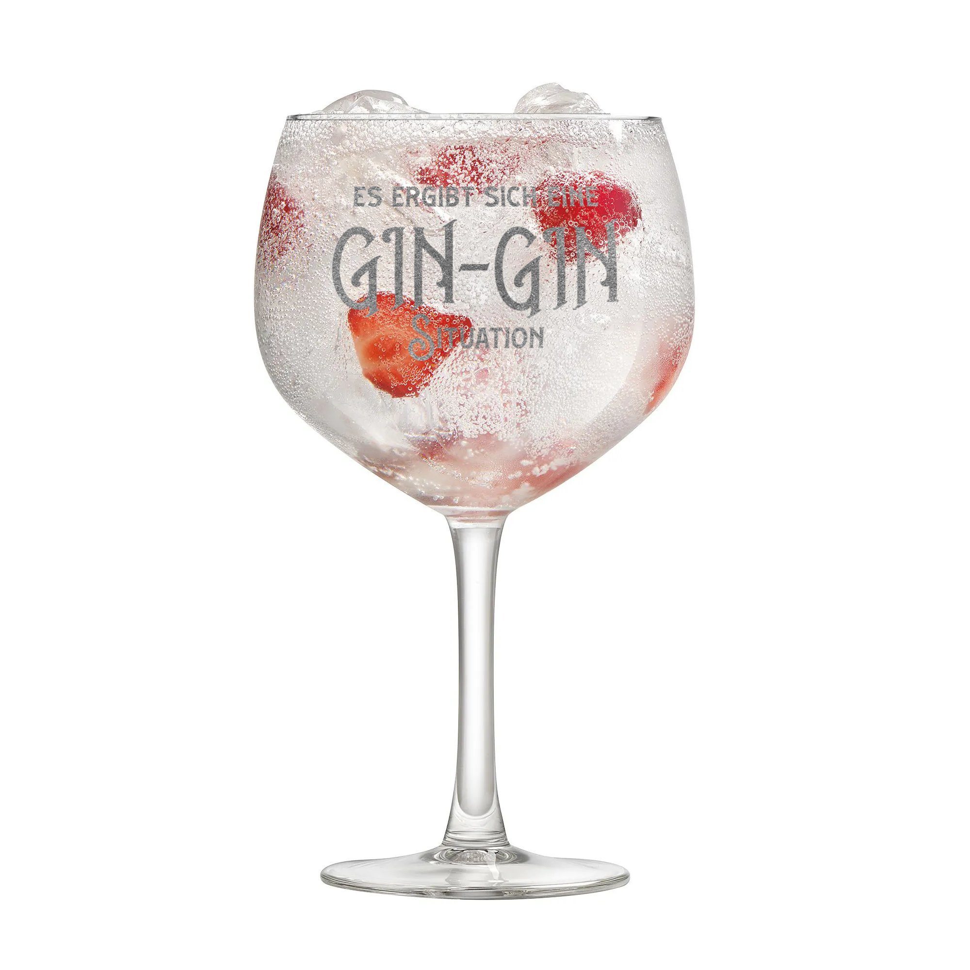 Lasernauten Cocktailglas Gin Glas mit Gravur 630 ml Cocktailglas Ginglas Gin Gläser mit Spruch