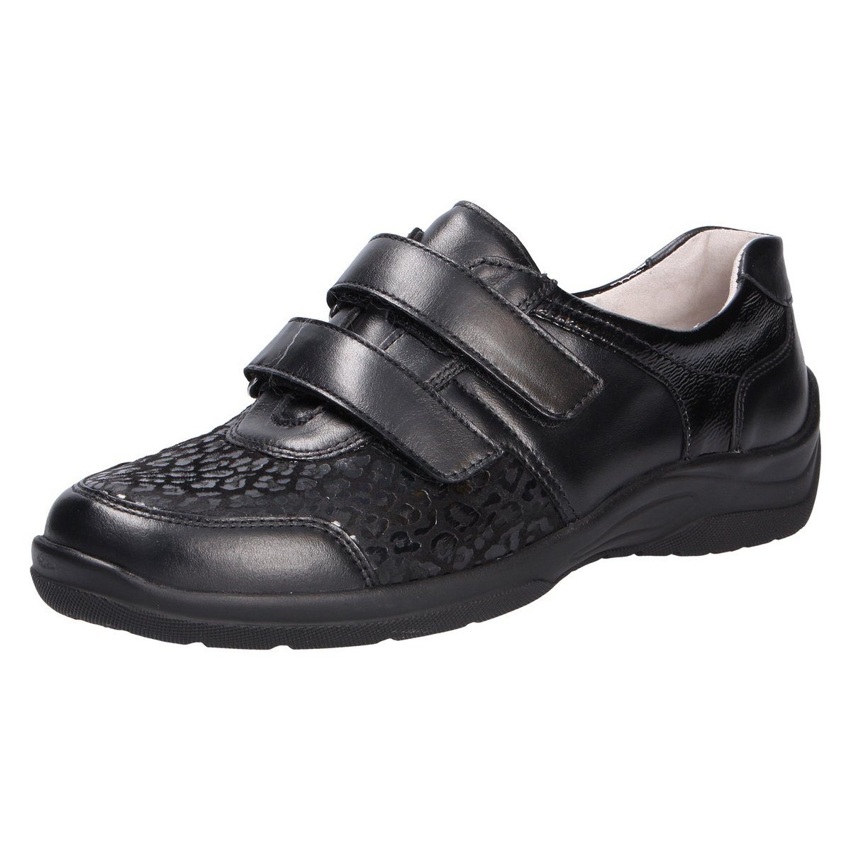 Komfort Slipper für Damen in schwarz Slipper