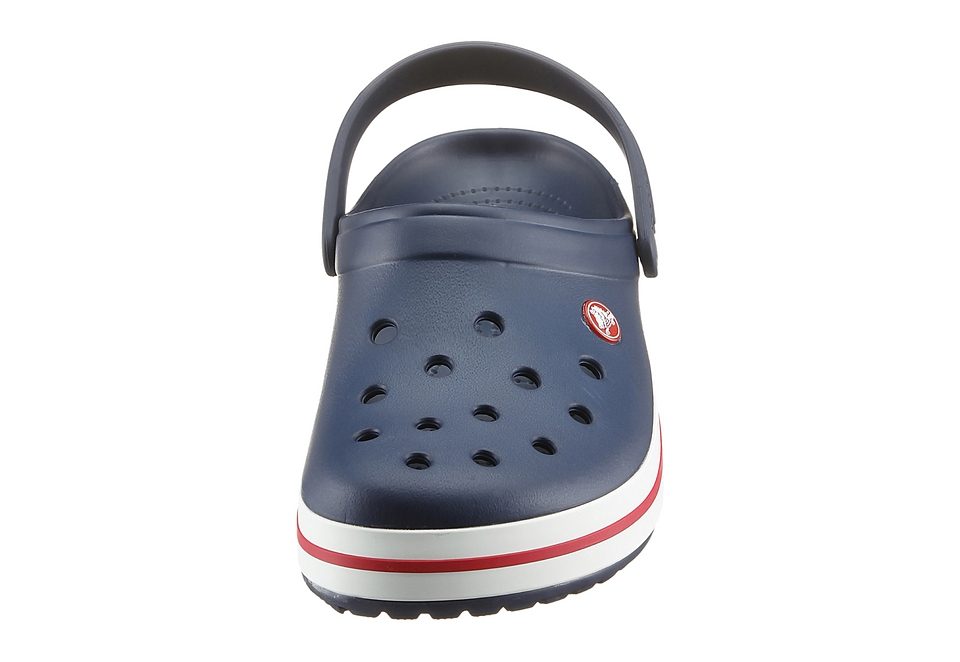 Schuhe Sicherheitsschuhe Crocs Crocband Clog mit farbiger Laufsohle