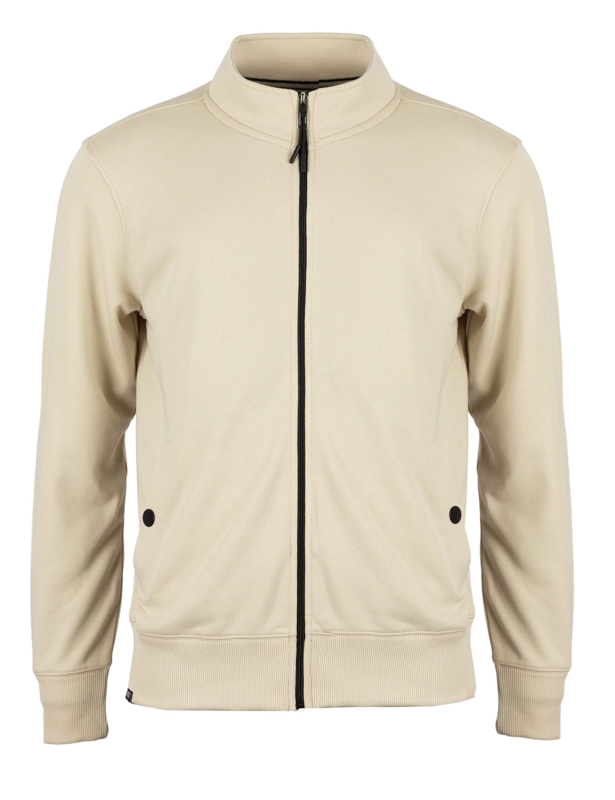 ROADSIGN australia Sweatjacke Desert Zip (1, 1-tlg., 1) im klassischen Sport-Look mit Stehkragen, ideal für Übergangszeit