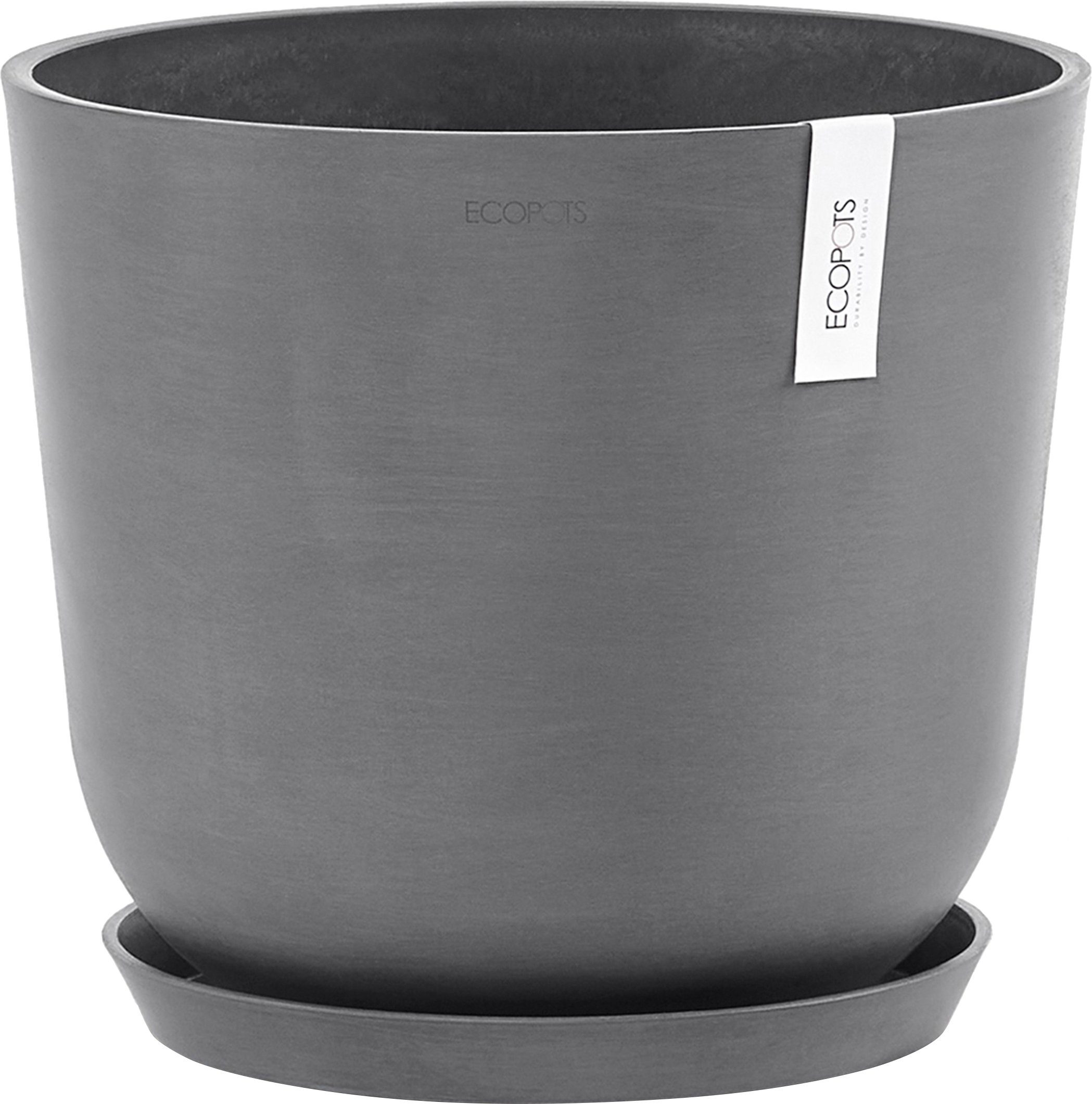 ECOPOTS Blumentopf Oslo 35 + Wassersystem Grau, für innen und außen: frosts günstig online kaufen