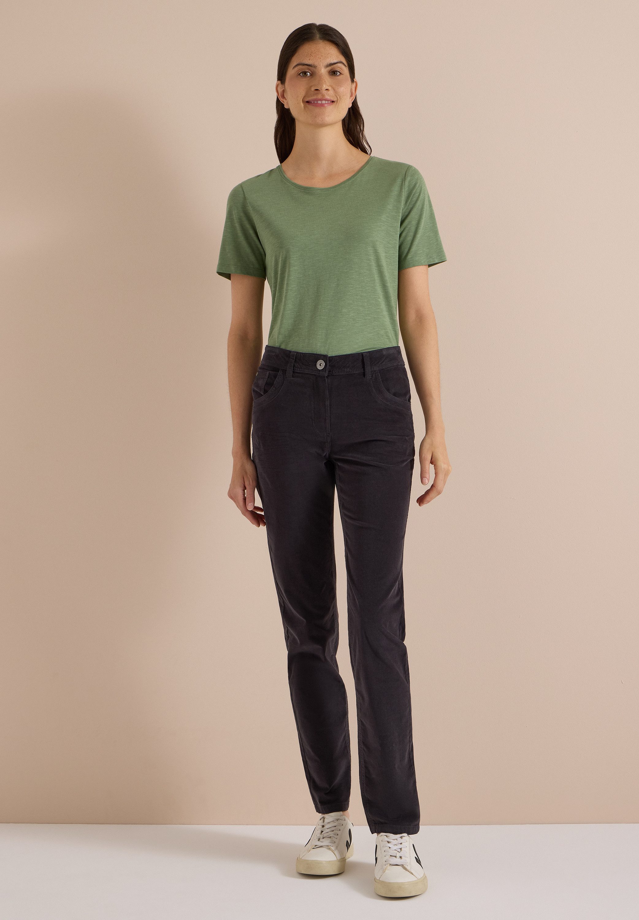 CECIL 5-Pocket-Hose in Cord-Optik – Bild 3 von 5