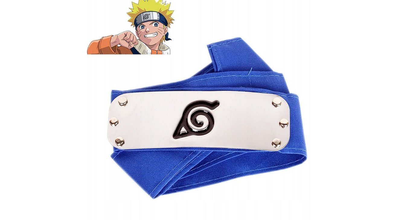 Festivalartikel Kostüm Naruto Anime Stirnband - Fanartikel