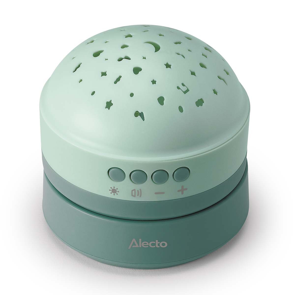 Alecto LED-Sternenhimmel BC130, White Noise Maschine mit Projektor, 6 Klänge & Geräuscherkennung, White Noise Maschine mit Projektor, 6 Klänge & Geräuscherkennung