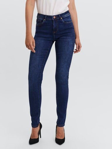 Skinny-fit-Jeans VMTANYA MR S PIPING
