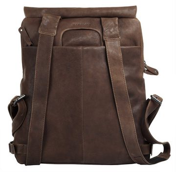 Harold's Laptoprucksack, echt Leder