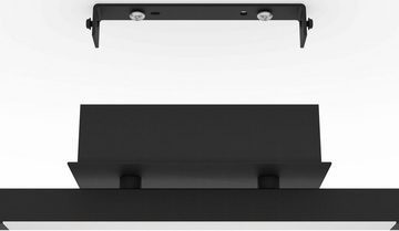 EGLO Deckenspot CARDILLIO 2, LED fest integriert, Warmweiß, Deckenspot in schwarz aus Alu, Stahl - 3,2W und 3,3W - Warmweiß